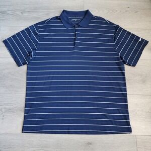 Nike Golf Dri Fit Polo Navy Shirt XL